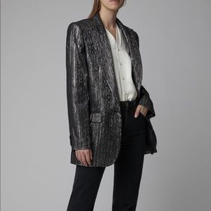 Isabel Marant NWT Datja Metallic Blazer - FR 38